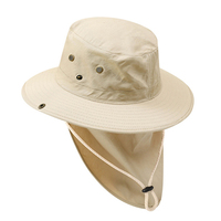 Offre Spéciale production UV extérieure personnalisée chapeau de soleil d'été en plein air avec couvre-cou