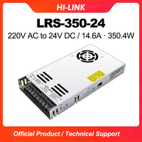 Modul Catu Daya AC DC Tertutup Hi-Link Manufacturer 350W 5v 12v 24v LRS-350-12 LRS-350-24 Konverter Berkualitas Tinggi