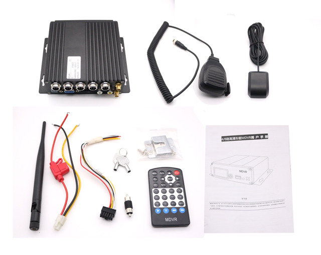 High HD 4K Vehicle DVR Recorder Sell Well Cmsv6 Monitoring 4ch 4G GPS Wifi MDVR Camera Mobile AHD 1080P 720P Sd Card Kit