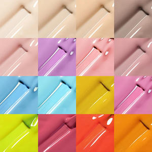 Ensemble de vernis à ongles en gel personnalisable OEM, 188 couleurs, pour débutants, gel haute pigmentation, couleur unie, couche de finition givrée, vernis à ongles en gel - Product Image 2