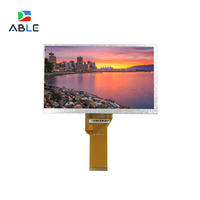 Pantalla LCD TFT Innolux de 7 Pulgadas, 800x480, Interfaz RGB, Pantalla LCD de 7 Pulgadas con Pantalla Táctil Capacitiva