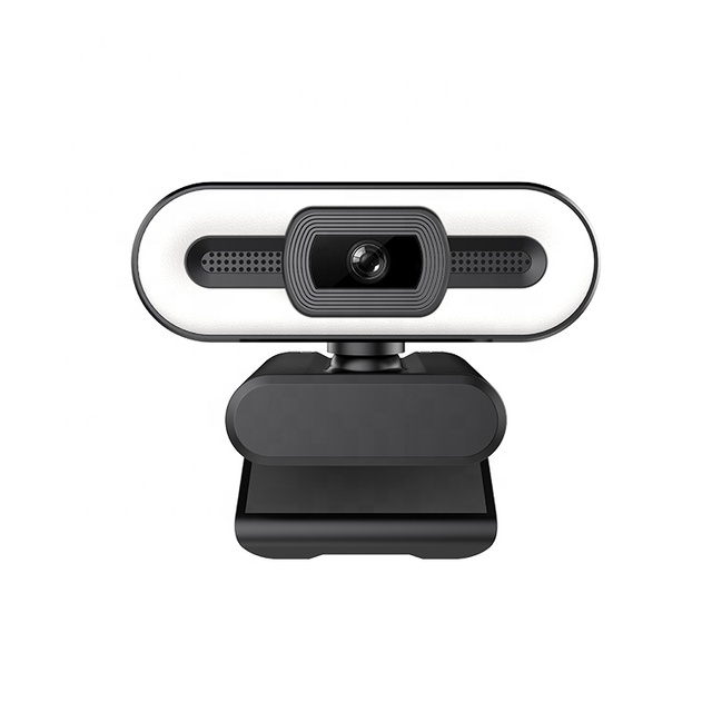 Hv-Hn24G Havit Computer Web Camera 720P Riduzion Rumor Live Beauty Webcam With Light Ring
