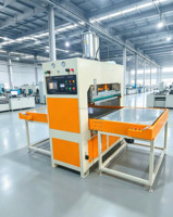 Haute fréquence de semelle de chaussure en cuir de gaufrage machine d'estampage