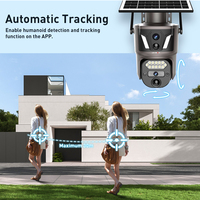 Caméra de sécurité LS VISION LS-Z1-AOV en gros, OEM, avec application UBox pour visualisation à distance, caméra solaire à batterie AOV
