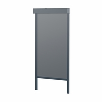 Store banne motorisé Newhoo WR160-190 extra haut, coupe-vent, étanche, anti-UV pour terrasse