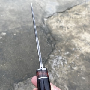 มีดพับ Shadowalker แบบปรับแต่งได้ OEM ใบมีดสแตนเลส ด้ามไม้ ปลอกหนัง คุณภาพสูง ใช้สำหรับพกพาประจำวัน - Product Image 4