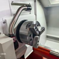 Tour CNC horizontal CK6150, portée de tournage 500 mm, longueur de tournage 850 mm, embout de broche A2-8 pour pièces d'arbre et de disque