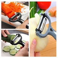 Multifunctionele Roterende Aardappelschiller Snijmachine 3 In 1 Groentesnijder Dunschiller Keukenaccessoires Fruitschiller