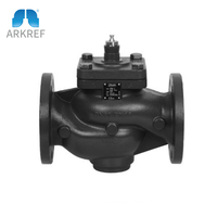 Válvulas de control motorizadas de agua de circulación de refrigeración y calefacción urbana Danfoss VFM2