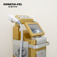 Appareil de rajeunissement photonique à double poignée DPL à lumière cellulaire, machine de qualité professionnelle pour salon, pour l'élimination des taches de rousseur et le traitement anti-âge
