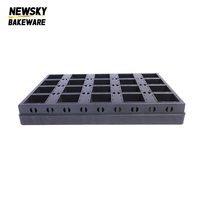 Moldes Cuadrados Personalizados para Pan Tostado, Bandejas y Platos para Hornear, Bandejas Comerciales e Industriales para Pan Mini con Tapa