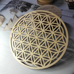 Tabla de Péndulo, Tabla de Radiestesia de Madera, Tabla de Mensajes Metafísicos para Brujería, Kit de Suministros para Altar Wiccano, Madera Nórdica - Product Image 3