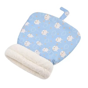 Winter Cat Bed Cave Faux Fur Round Soft Indoor Pet Bed With Removable Cover Cartoon Pattern Polyester Fiber Fill - Product Image 4
