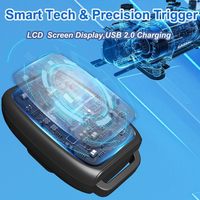 2025 Dog Smart Collar 8 Empfindlichkeit wiederauf ladbar wasserdicht 4 Trainings modi Elektrisches Trainings schock halsband