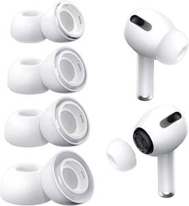 Auriculares con cancelación <span class=keywords><strong>de</strong></span> ruido Puntas <span class=keywords><strong>de</strong></span> silicona <span class=keywords><strong>de</strong></span> repuesto para <span class=keywords><strong>Airpods</strong></span> <span class=keywords><strong>Pro</strong></span> y <span class=keywords><strong>Pro</strong></span> 2nd Gen Fit en el <span class=keywords><strong>estuche</strong></span> <span class=keywords><strong>de</strong></span> <span class=keywords><strong>carga</strong></span> (S/M/L) - Product Image 1