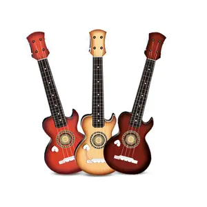 High quality acoustic toy plastic toy musical bass guitar music instruments toy