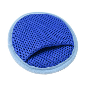 Éponge de nettoyage de voiture circulaire en microfibre épaisse et douce pour le polissage, le cirage et une utilisation multifonctionnelle - Product Image 2