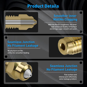 Boquilla de Latón Bimetálico de 0.4mm 0.6mm 0.8mm 1.0mm para Impresora 3D Centauri Carbon/ Centauri - Product Image 6