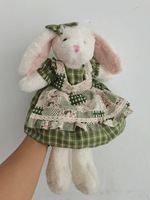 Vente directe usine : Peluche lapin mignon avec oreilles et robe, idéale pour cadeau, vente en gros