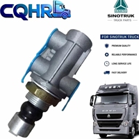 Vanne à bouton-poussoir d'origine WG9000360150 compatible avec SINOTRUK HOWO A7 Golden Prince STEYR King Fuller, vanne de commande d'air de boîte de vitesses