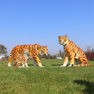 Tốt Nhất Bán Lớn <span class=keywords><strong>Tiger</strong></span> Bức Tượng Cao Cấp Nhựa Động Vật Điêu Khắc Ngoài Trời Trang Trí Sân Vườn Chủ Đề Trang Trí - Product Image 4