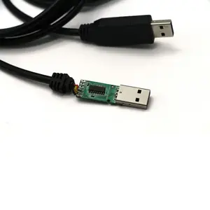 Özelleştirilmiş RS232 USB erkek elektronik tartı hata ayıklama seri kablo için büyük DIN 5PIN