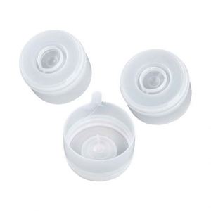 FUXI Couvercles de remplacement anti-éclaboussures et anti-déversement 55 mm en PE réutilisable à fermeture côtelée, conception à clipser, capacité 5 ml pour - Product Image 4