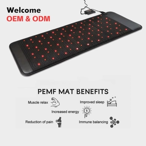 Colchoneta de Terapia de Jade Amatista de 190*80cm con Calefacción, Luz Roja de 660+850nm, para <span class=keywords><strong>Spa</strong></span> en Casa, Bienestar y Mejora del Sueño - Product Image 4