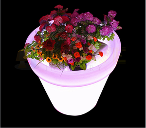 Hot Seller Led Illuminé <span class=keywords><strong>Pot</strong></span> <span class=keywords><strong>De</strong></span> <span class=keywords><strong>Fleur</strong></span> En Plein Air Solaire Lumière Jardinières À L'extérieur <span class=keywords><strong>Grand</strong></span> <span class=keywords><strong>Pot</strong></span> <span class=keywords><strong>De</strong></span> <span class=keywords><strong>Fleur</strong></span> avec Lumière Lampe Décorations pour La Maison - Product Image 4