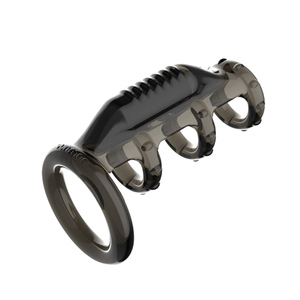 Anillos Vibradores para Pene, para Retrasar la Eyaculación Masculina, Juguetes Sexuales para Hombres, Anillo de Silicona para Pene, Anillo para Pene, Dispositivo de Castidad Masculina - Product Image 1