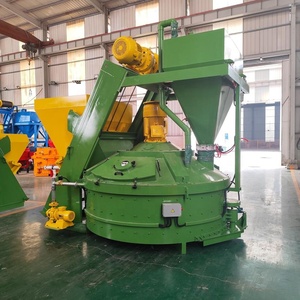 Mezcladora de Concreto Planetaria Eléctrica con Motor de 55kw y Tolva de Pesaje de Cemento para la Industria de la Construcción - Product Image 1