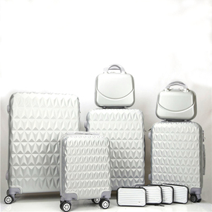 Juego de Maletas ABS de Gran Capacidad, Sencillas y Modernas, de 12/14/16/20/24/28 Pulgadas, 6 Piezas, con Ruedas Giratorias, Venta al Por Mayor - Product Image 3