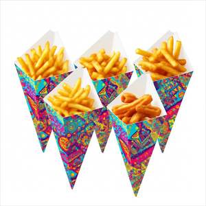 <span class=keywords><strong>Churos</strong></span> Box Holder Churros Fairy Bread Cono de papel Crepes Epackaging Sharwarma Packaging Fried Spain Baked Churros Box - Product Image 6