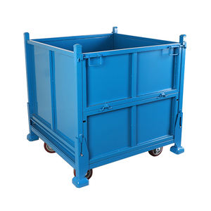 Auto Car Industry Recycling <strong>Logistic</strong> Equipment Steel Nesting Collapsible Stillage <strong>Stackable</strong> Mesh <strong>Container</strong> - Product Image 2