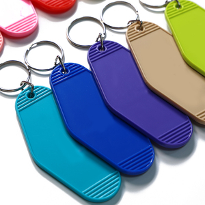 Venta al por mayor caliente personalizado promocional Vintage Hotel llaveros diseño llavero doble cara Logo - Product Image 3