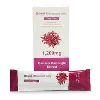 Bâtonnets de gelée coupe-faim pour le soutien du transit intestinal, la perte de poids, l'alimentation équilibrée, le nettoyage intestinal, complément alimentaire à base de fibres végétales, facile à consommer