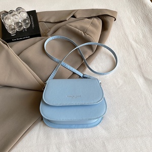 <span class=keywords><strong>Sac</strong></span> bandoulière/crossbody en PU pour femme, couleur bonbon, automne-hiver, fermeture magnétique, sangle simple, style urbain et simple, pour les trajets quotidiens - Product Image 6
