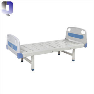 Tempat Tidur Rumah Sakit Anak JQ-A25 2 Engkol Manual Rangka Baja Double Shake untuk Perawatan Pasien Pasca Operasi - Product Image 4