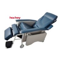 Chaise médicale Hochey de haute qualité, mobilier hospitalier multifonctionnel, fauteuil inclinable réglable pour personnes âgées, canapé mobile, fauteuil de perfusion