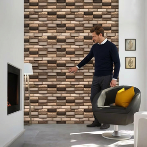 Fábrica al por mayor 300x450mm Primera opción Interior Exterior 30x45cm Azulejos de cerámica de pared Aspecto de madera 12x18 Porcelana OEM Todos los tamaños - Product Image 1