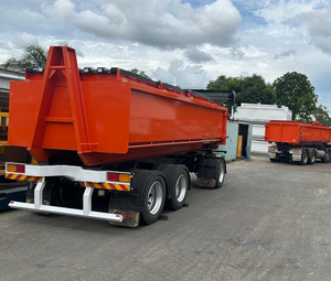 10 м³ крюк подъемная корзина для мусора мусорная корзина из углеродистой стали крюк подъемное строительное оборудование - Product Image 5