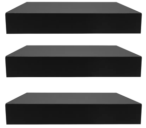 木制壁棚<span class=keywords><strong>3</strong></span>木制フローティングスクエア壁棚リビングルームに适したセット - Product Image 2