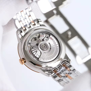 Montre de luxe automatique mécanique de 40 mm avec boîtier en acier inoxydable et cadran bleu foncé avec traitement PVD en acier inoxydable original - Product Image 6