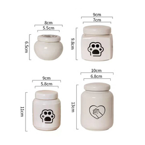 Último contenedor conmemorativo de cerámica para mascotas de fábrica, urna decorativa para cenizas para perros pequeños y medianos, gatos y mascotas - Product Image 2