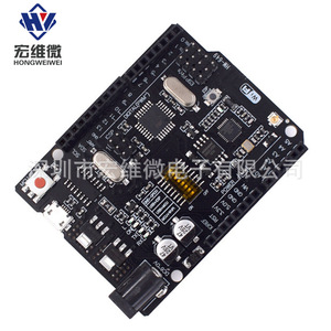 HONGWEIWEI UNO+WiFi R3 ATmega328P ESP8266 32Mb Placa de Desarrollo Compatible con Arduino - Product Image 1