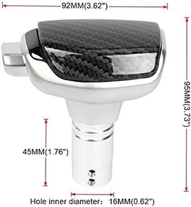 Nút cần số xe đua OEM làm bằng sợi carbon, phù hợp với hầu hết xe số sàn, số tự động, xe tải, SUV, M8, M10, M12, 6 cấp số. - Product Image 4