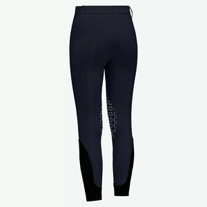 Calzoni da bambina elasticizzati alla moda con tasche con zip in silicone a pois fiori pantaloni da equitazione - Product Image 2