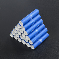 Vente en gros 6mm charbon de coco activé fumer filtre pointe noyau bleu papier à rouler céramique fumée Joint embouts 100pcs