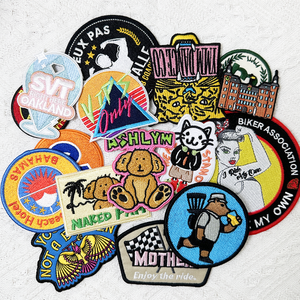 Wholesale Private Brand Leather Tags Custom <strong>Sew</strong> Iron <strong>on</strong> <strong>Patches</strong> for Jackets Jeans Caps Handbags Heat Press Labels - Product Image 1