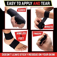 Bande respirante et imperméable pour le soulagement de la douleur musculaire, bande élastique athlétique pour le sport, le fitness, la course à pied, le tennis, la natation et le football.